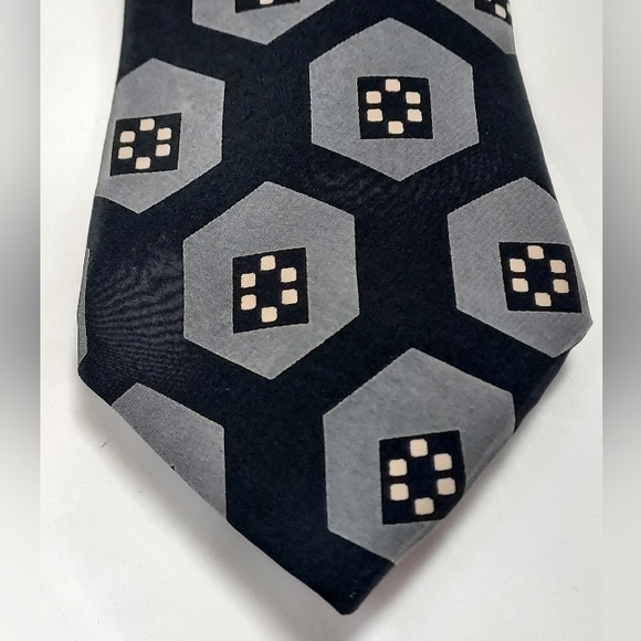 Vintage 80s Krizia Uomo Silk Neck Tie - Picture 5 of 8